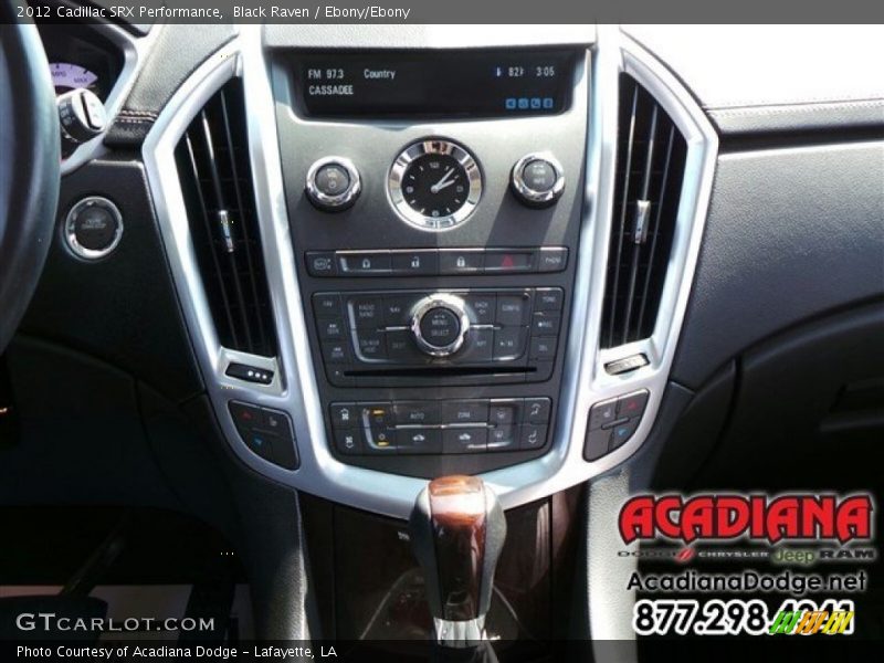 Black Raven / Ebony/Ebony 2012 Cadillac SRX Performance