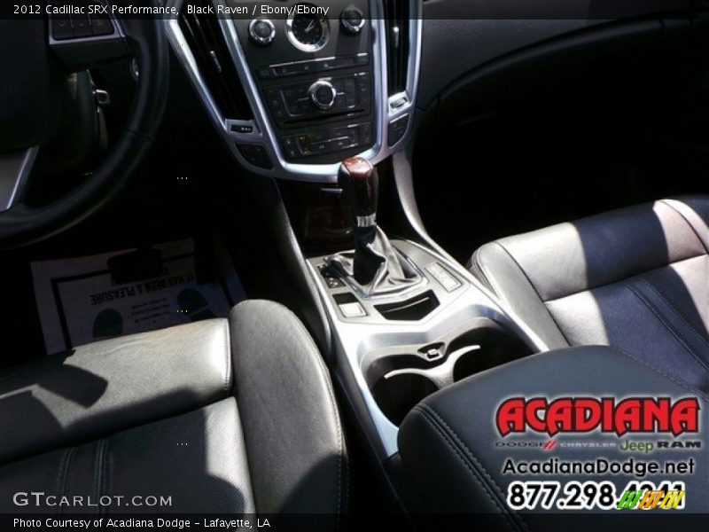 Black Raven / Ebony/Ebony 2012 Cadillac SRX Performance
