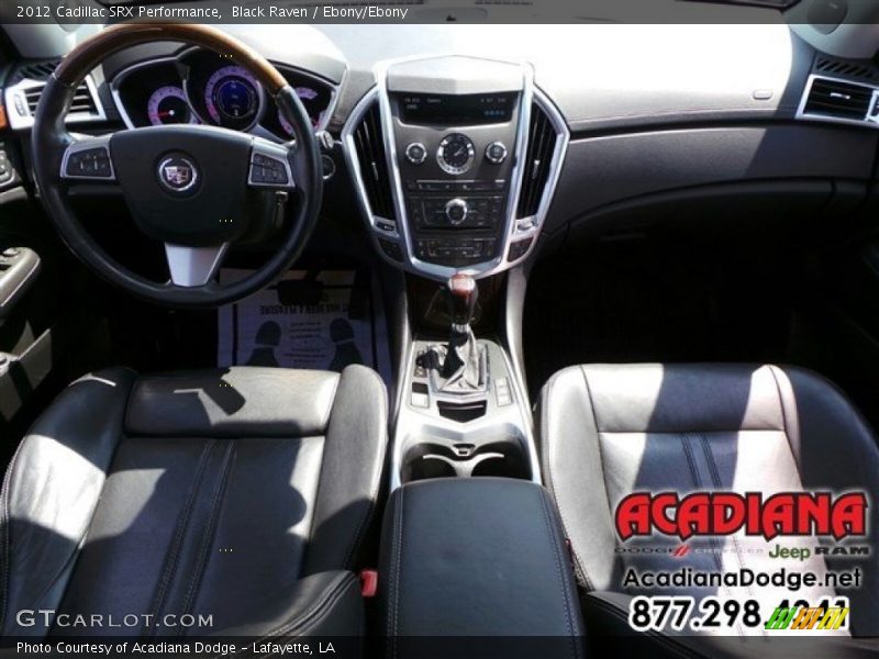 Black Raven / Ebony/Ebony 2012 Cadillac SRX Performance