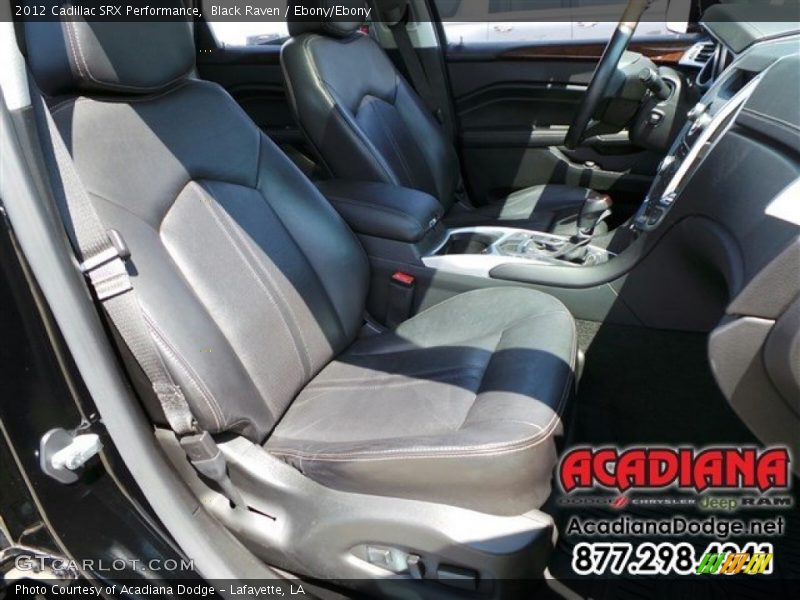 Black Raven / Ebony/Ebony 2012 Cadillac SRX Performance