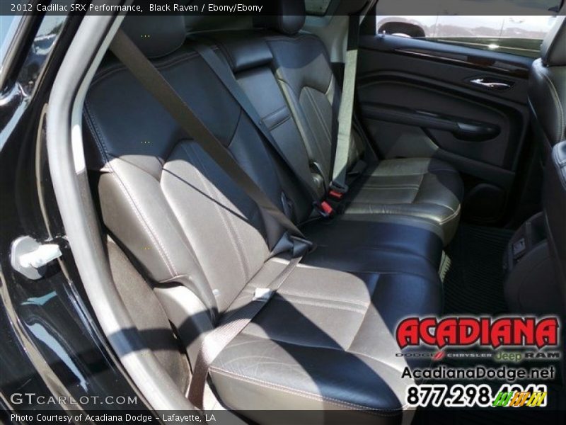 Black Raven / Ebony/Ebony 2012 Cadillac SRX Performance