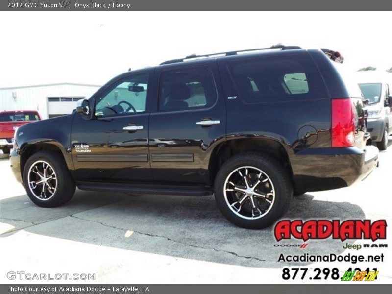 Onyx Black / Ebony 2012 GMC Yukon SLT