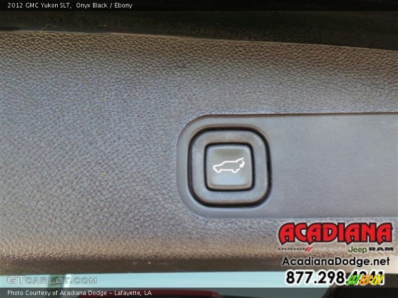 Onyx Black / Ebony 2012 GMC Yukon SLT