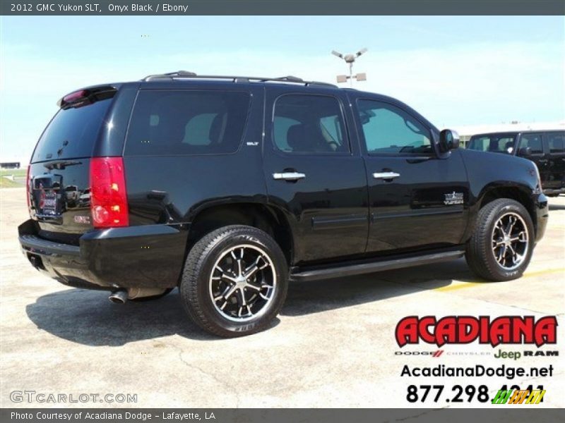 Onyx Black / Ebony 2012 GMC Yukon SLT