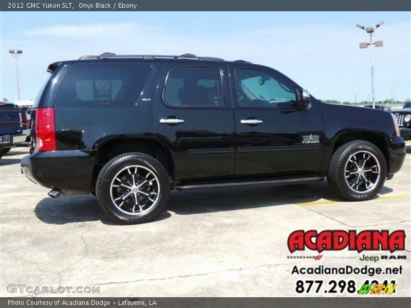 Onyx Black / Ebony 2012 GMC Yukon SLT