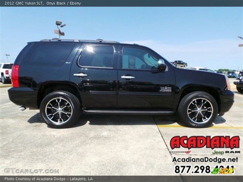 Onyx Black / Ebony 2012 GMC Yukon SLT