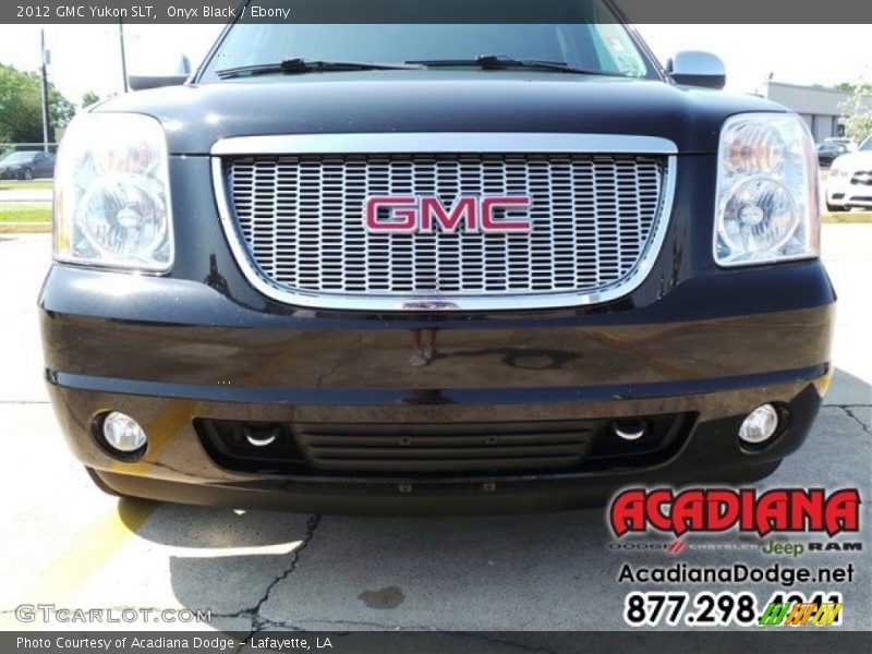 Onyx Black / Ebony 2012 GMC Yukon SLT