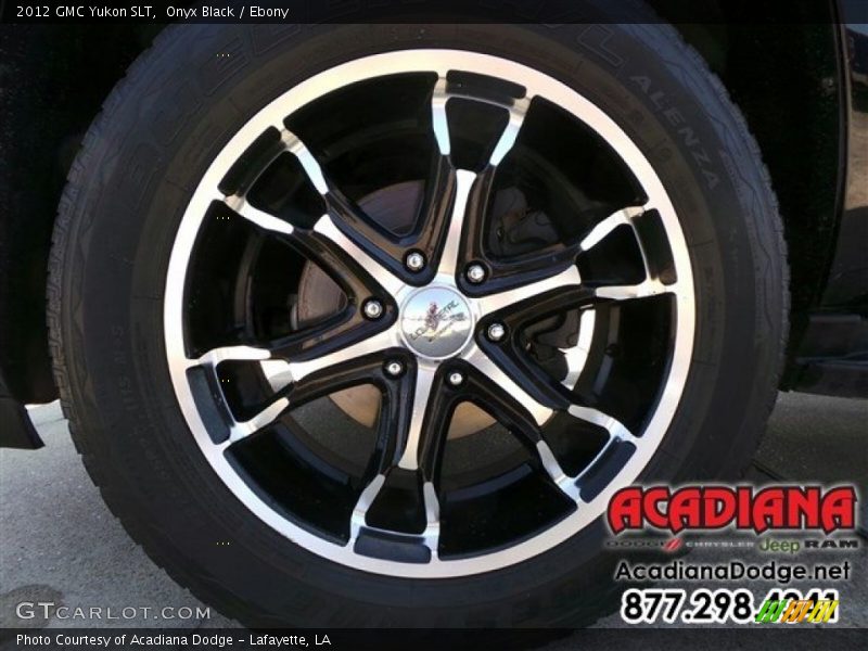 Onyx Black / Ebony 2012 GMC Yukon SLT