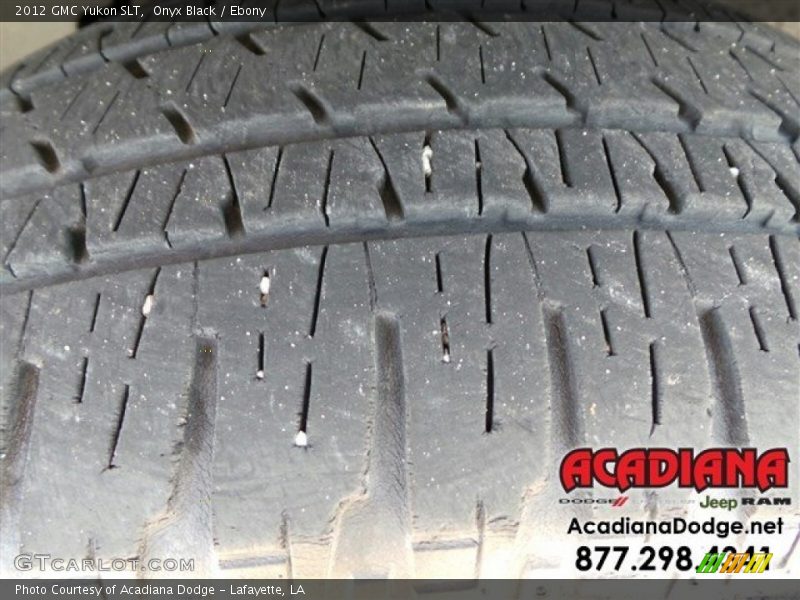 Onyx Black / Ebony 2012 GMC Yukon SLT