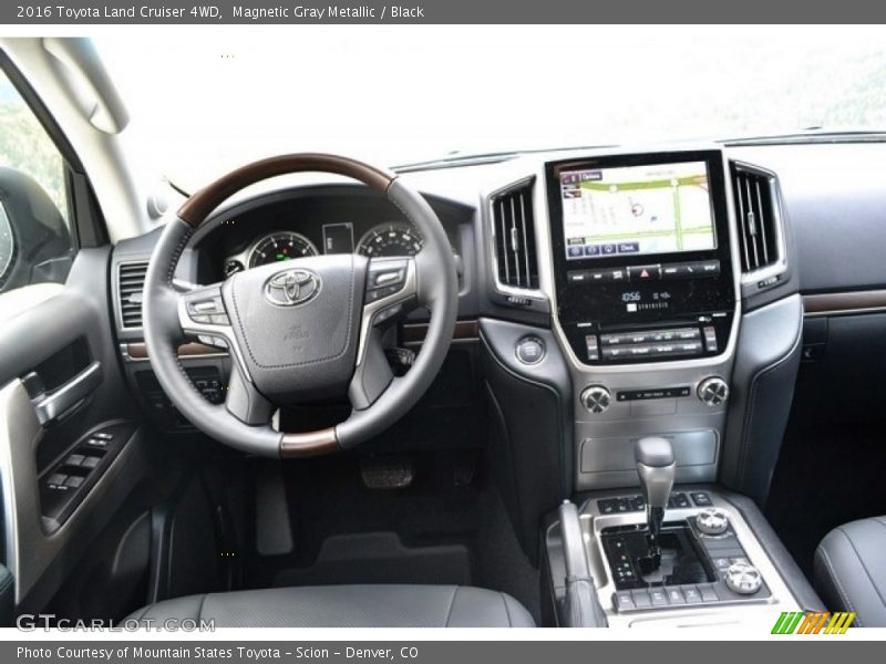 Magnetic Gray Metallic / Black 2016 Toyota Land Cruiser 4WD