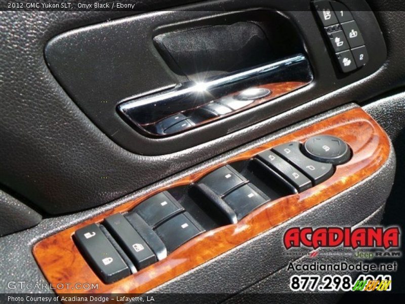 Onyx Black / Ebony 2012 GMC Yukon SLT