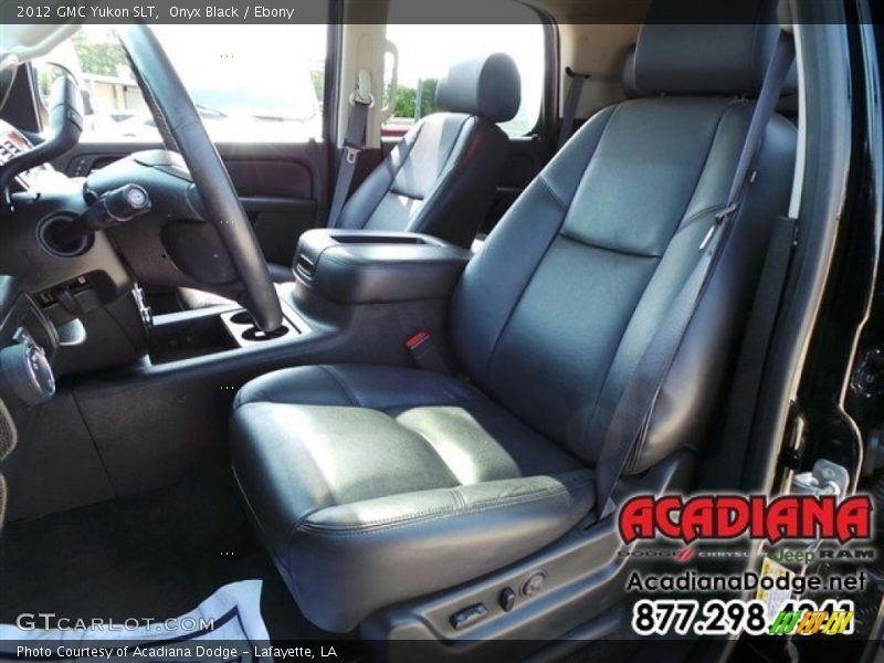 Onyx Black / Ebony 2012 GMC Yukon SLT