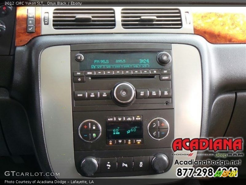 Onyx Black / Ebony 2012 GMC Yukon SLT