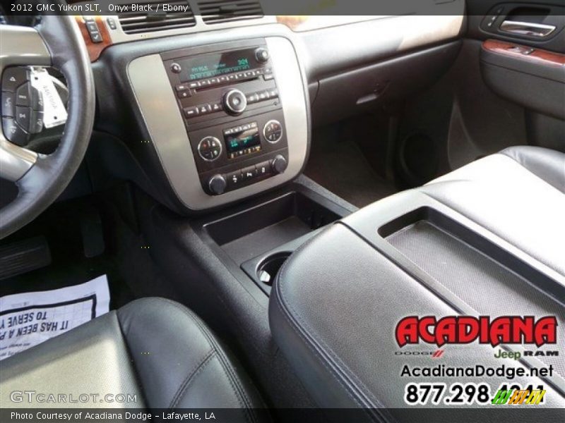 Onyx Black / Ebony 2012 GMC Yukon SLT