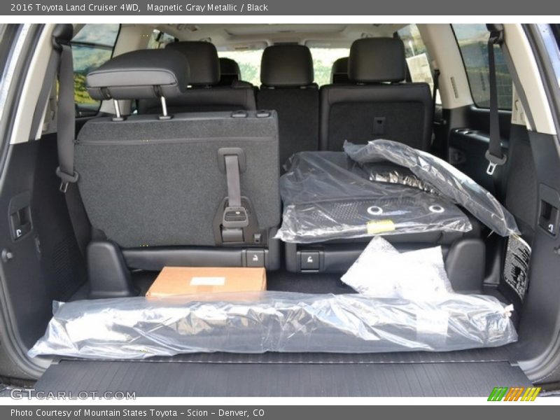 Magnetic Gray Metallic / Black 2016 Toyota Land Cruiser 4WD