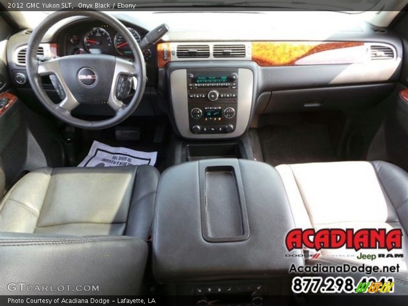 Onyx Black / Ebony 2012 GMC Yukon SLT