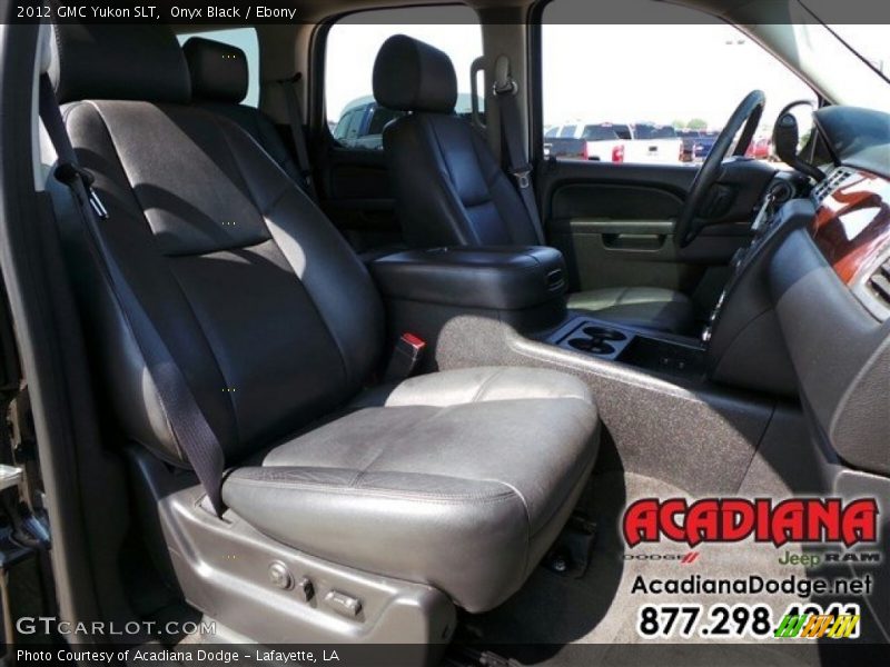 Onyx Black / Ebony 2012 GMC Yukon SLT