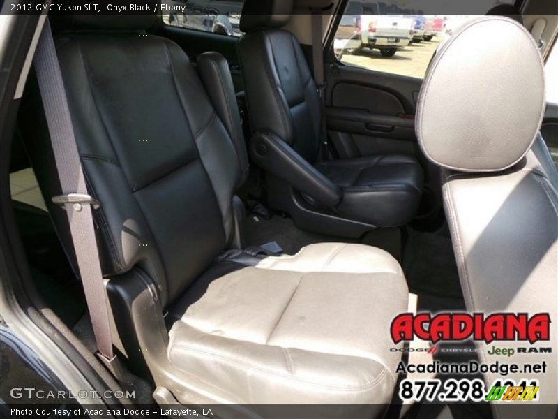 Onyx Black / Ebony 2012 GMC Yukon SLT