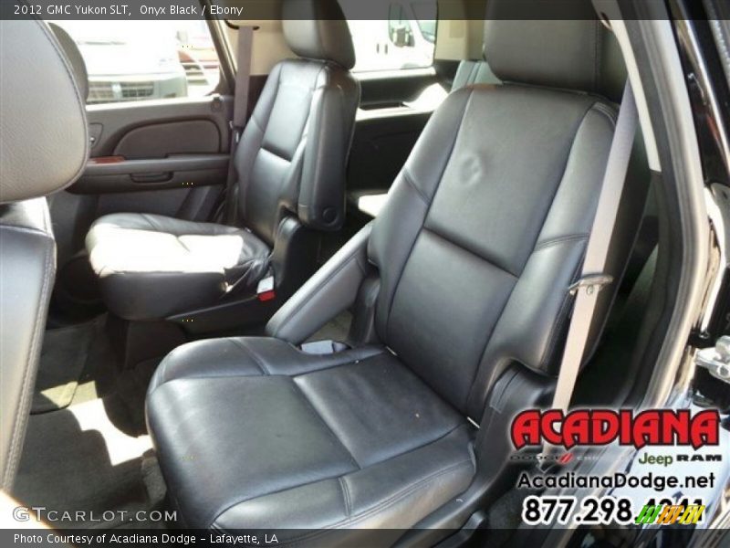 Onyx Black / Ebony 2012 GMC Yukon SLT
