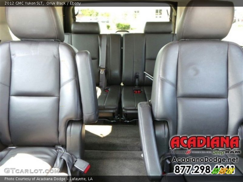 Onyx Black / Ebony 2012 GMC Yukon SLT