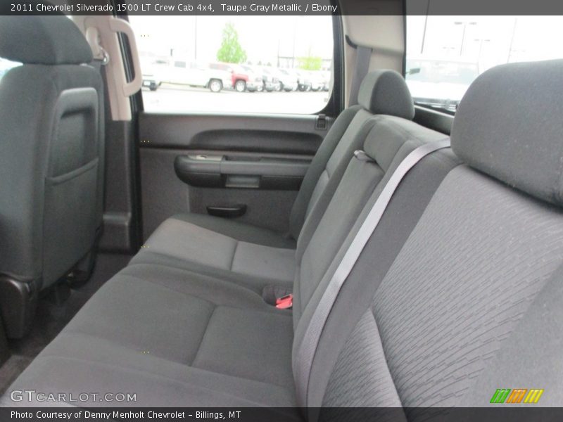Taupe Gray Metallic / Ebony 2011 Chevrolet Silverado 1500 LT Crew Cab 4x4