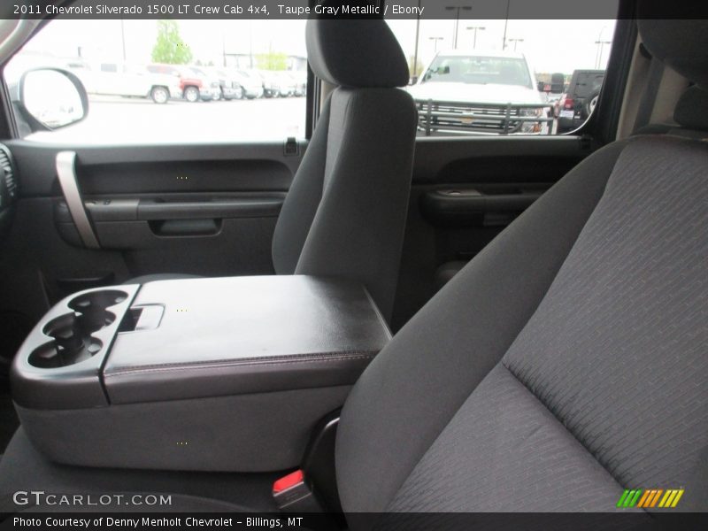 Taupe Gray Metallic / Ebony 2011 Chevrolet Silverado 1500 LT Crew Cab 4x4
