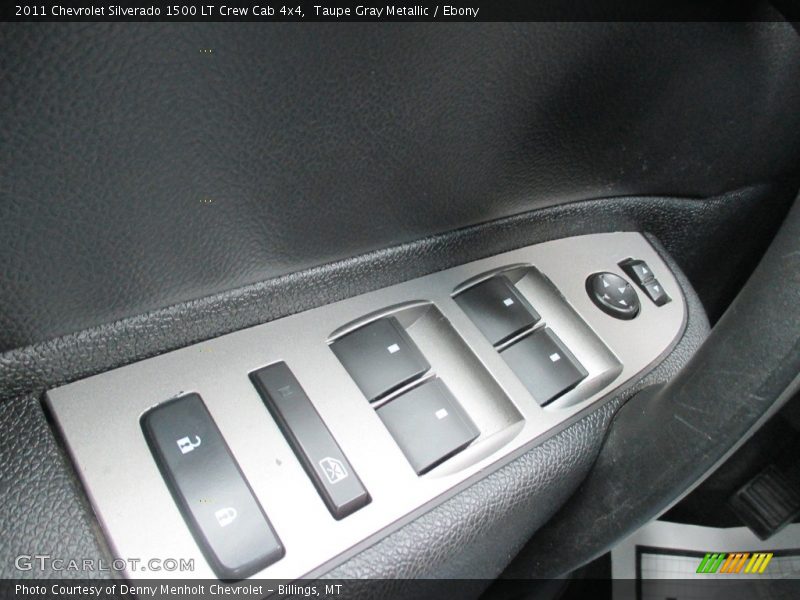 Taupe Gray Metallic / Ebony 2011 Chevrolet Silverado 1500 LT Crew Cab 4x4