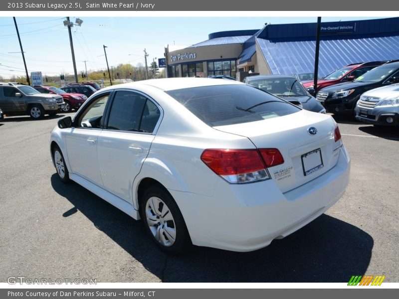 Satin White Pearl / Ivory 2013 Subaru Legacy 2.5i