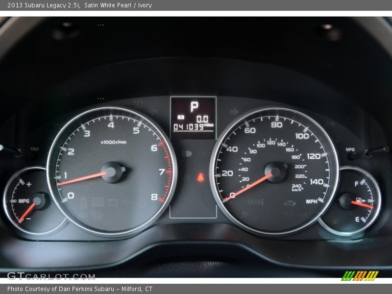 Satin White Pearl / Ivory 2013 Subaru Legacy 2.5i