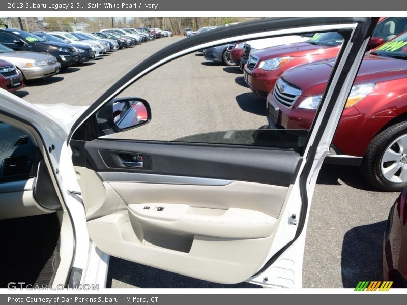 Satin White Pearl / Ivory 2013 Subaru Legacy 2.5i