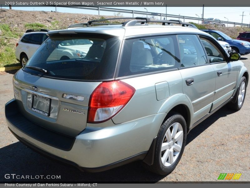 Seacrest Green Metallic / Warm Ivory 2009 Subaru Outback 2.5i Special Edition Wagon