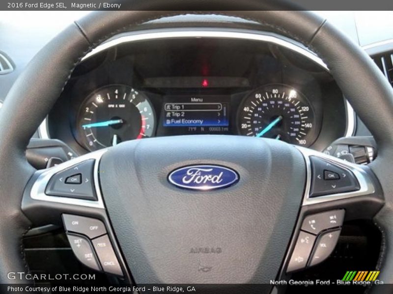 Magnetic / Ebony 2016 Ford Edge SEL