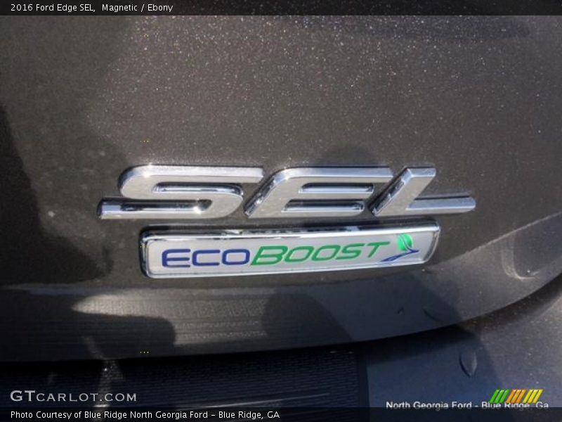 Magnetic / Ebony 2016 Ford Edge SEL