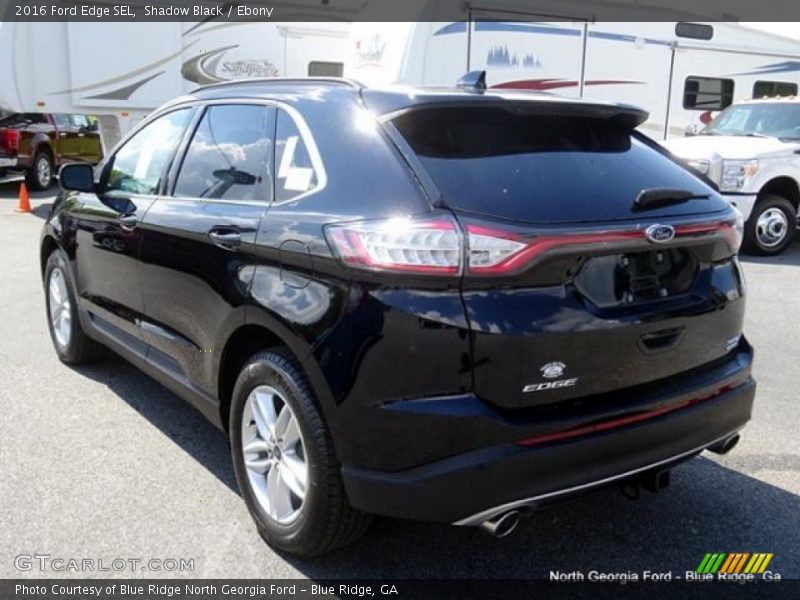 Shadow Black / Ebony 2016 Ford Edge SEL