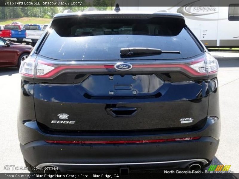 Shadow Black / Ebony 2016 Ford Edge SEL