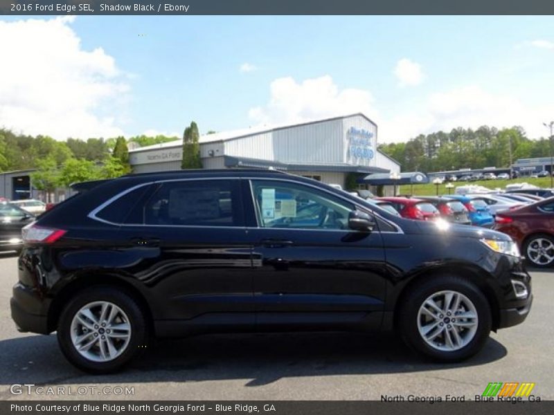 Shadow Black / Ebony 2016 Ford Edge SEL