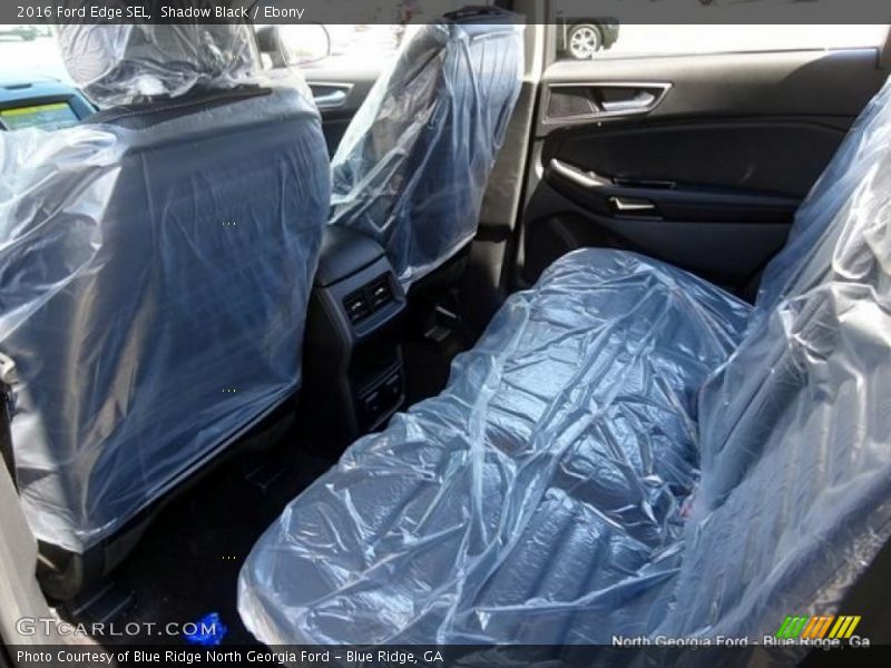 Shadow Black / Ebony 2016 Ford Edge SEL