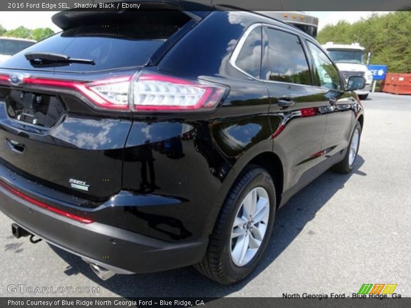 Shadow Black / Ebony 2016 Ford Edge SEL