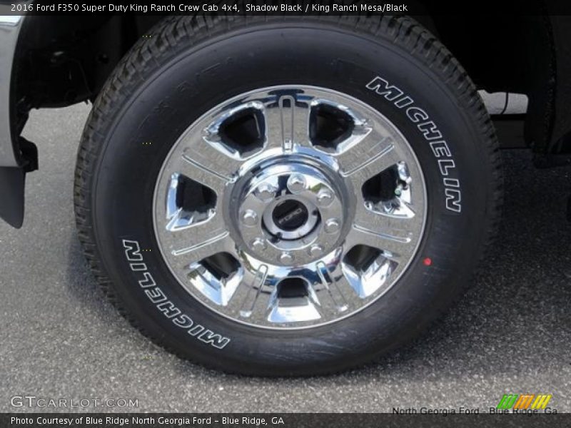 Shadow Black / King Ranch Mesa/Black 2016 Ford F350 Super Duty King Ranch Crew Cab 4x4