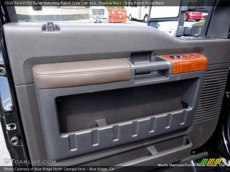 Shadow Black / King Ranch Mesa/Black 2016 Ford F350 Super Duty King Ranch Crew Cab 4x4
