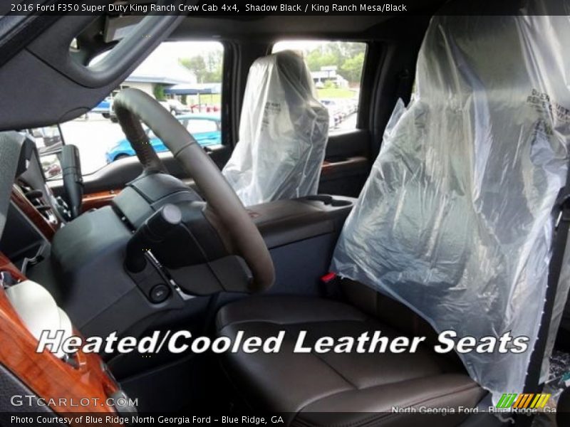 Shadow Black / King Ranch Mesa/Black 2016 Ford F350 Super Duty King Ranch Crew Cab 4x4