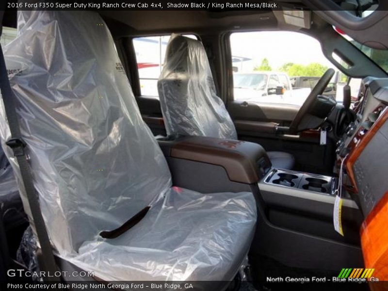 Shadow Black / King Ranch Mesa/Black 2016 Ford F350 Super Duty King Ranch Crew Cab 4x4