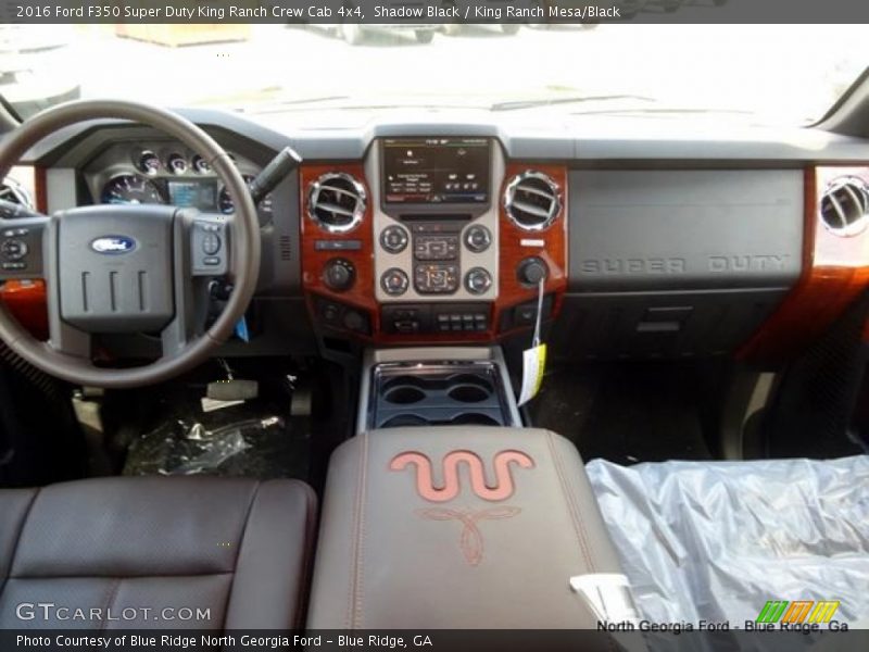 Shadow Black / King Ranch Mesa/Black 2016 Ford F350 Super Duty King Ranch Crew Cab 4x4