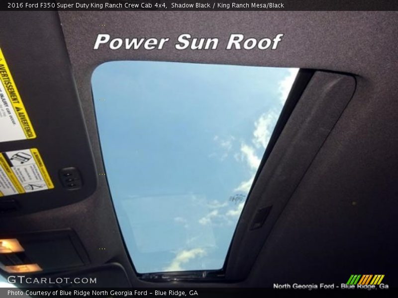 Shadow Black / King Ranch Mesa/Black 2016 Ford F350 Super Duty King Ranch Crew Cab 4x4