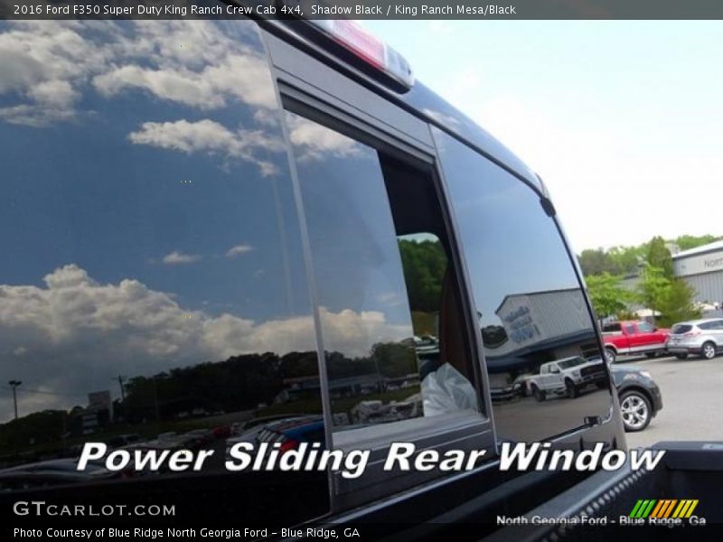Shadow Black / King Ranch Mesa/Black 2016 Ford F350 Super Duty King Ranch Crew Cab 4x4