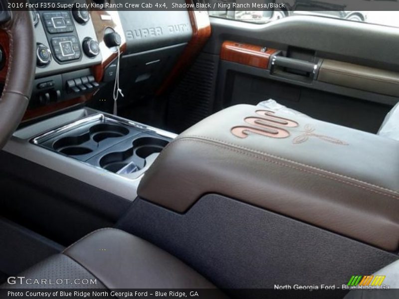 Shadow Black / King Ranch Mesa/Black 2016 Ford F350 Super Duty King Ranch Crew Cab 4x4