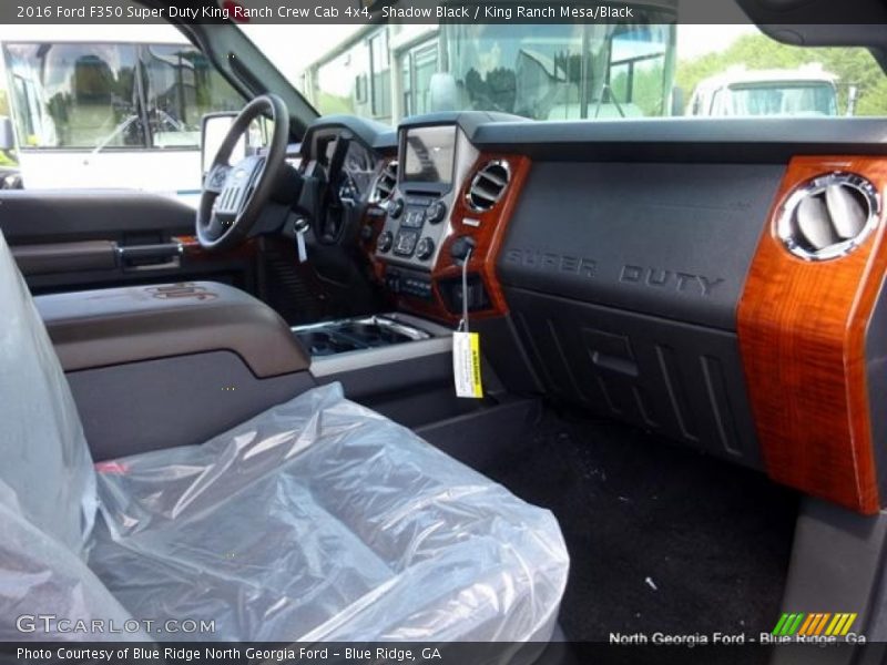 Shadow Black / King Ranch Mesa/Black 2016 Ford F350 Super Duty King Ranch Crew Cab 4x4
