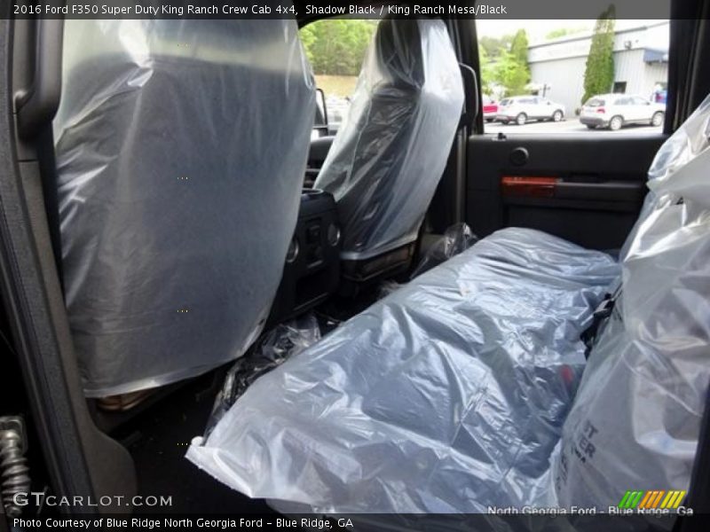 Shadow Black / King Ranch Mesa/Black 2016 Ford F350 Super Duty King Ranch Crew Cab 4x4