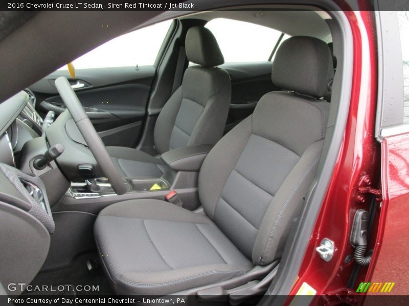 Siren Red Tintcoat / Jet Black 2016 Chevrolet Cruze LT Sedan