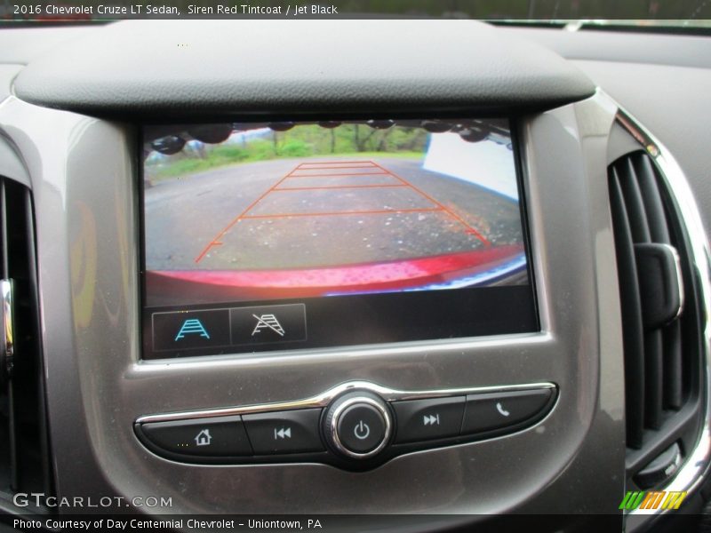 Siren Red Tintcoat / Jet Black 2016 Chevrolet Cruze LT Sedan